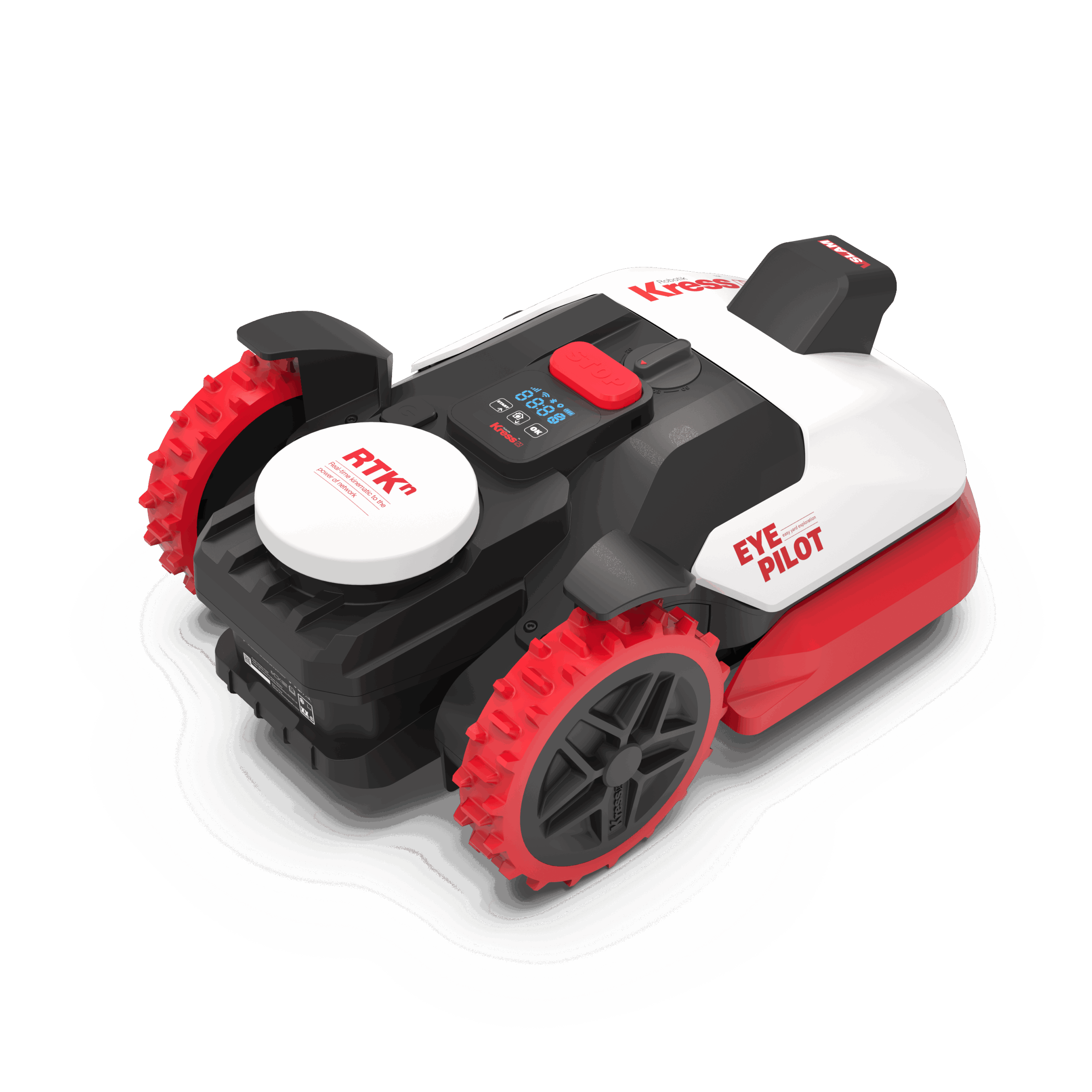 Kress KR250E EyePilot® RTKⁿ 4G robotplæneklipper – 500 m² - Billede 5
