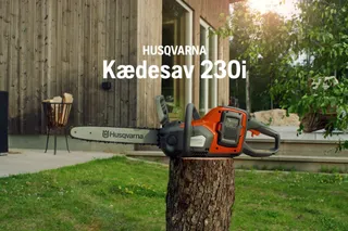 Husqvarna 230i Motorsav 14" – m/ batteri 40-B140 & oplader 40-C80 - Billede 2