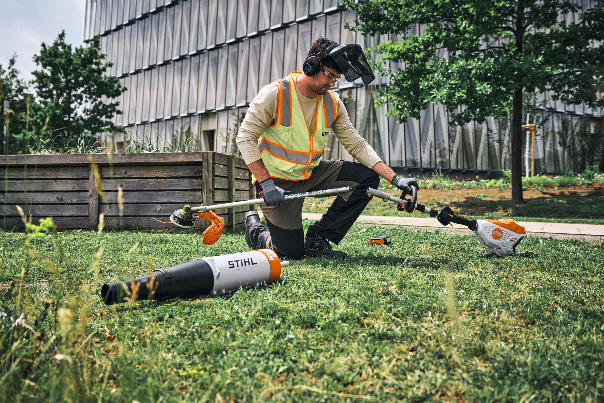 Stihl KMA 140 R Akku KombiMotor – uden batteri og oplader - Billede 9