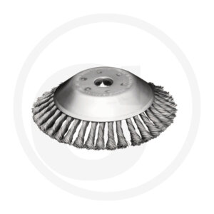 GRANIT Keglebørste i stål Ø200 mm (Ø20 mm centerhul)